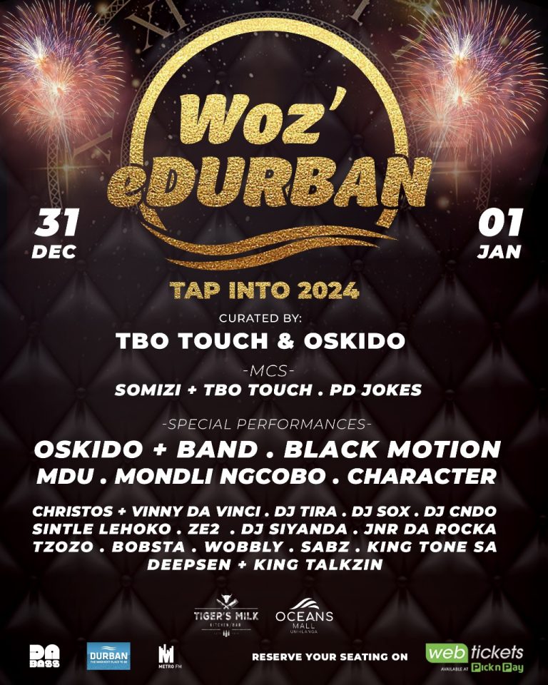 Woze DurbanTap Into 2024 Durban Tourism