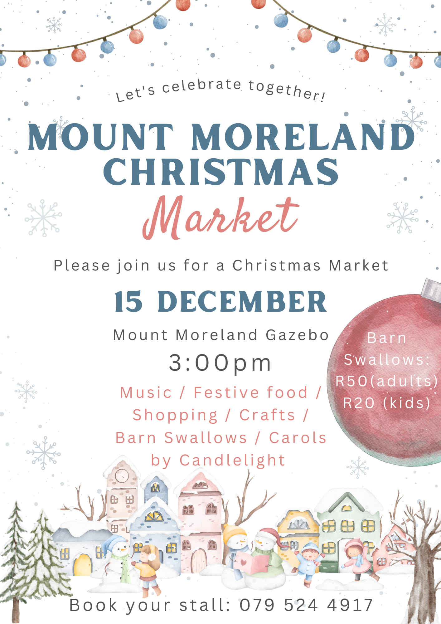 MOUNT MORELAND CHRISTMAS MARKET - Durban Tourism